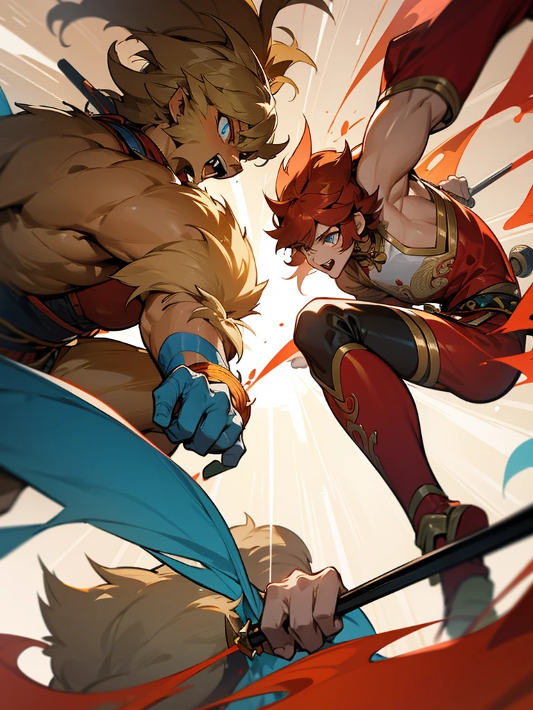 Sun Wukong vs monster