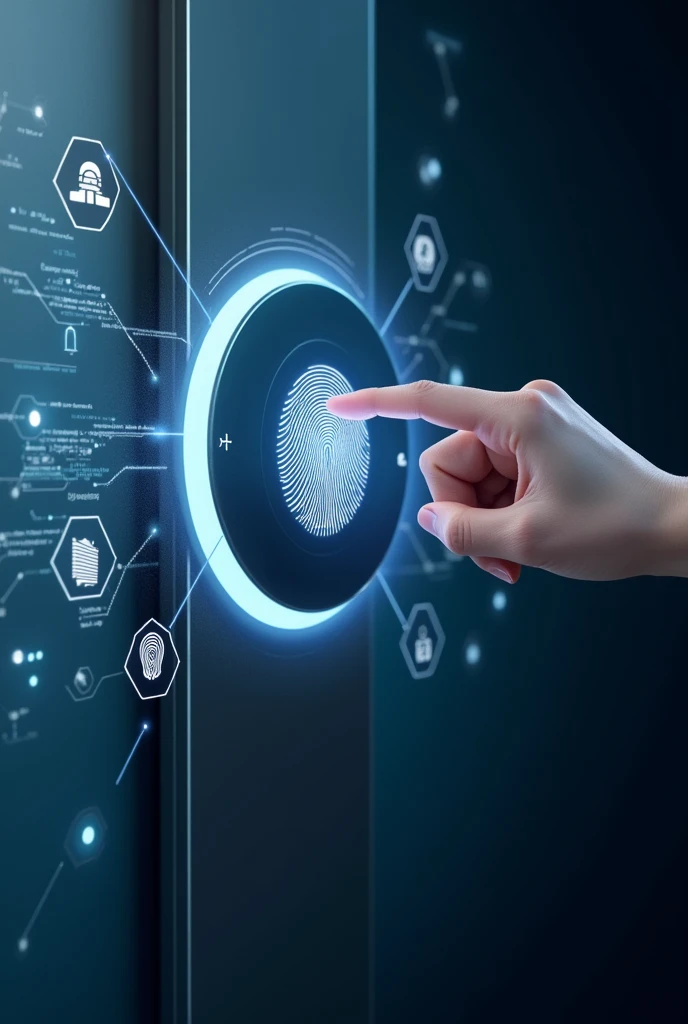 
Hier ist ein detaillierter Prompt für ein Bannerbild mit einem technologischen backdrop:

Prompt für das Bannerbild mit technologischen backdrop:

Format: Wide and flat (With. B. 1920 x 600 Pixel)
backdrop: A futuristic, technologischer backdrop, With. B. ein abstraktes NetWithwerk aus digitalen Linien und Knotenpunkten in Blau-, Grey or silver tones. Der backdrop sollte modern und sauber wirken, um den Fokus auf das Produkt Withu lenken.
Main Image: The fingerprint smartlock prominently in the middle of the banner, idealerweise mit einem leichten GlanWith oder Schatteneffekt, um es hervorWithuheben. A light source or a “hologram effect” can also be used, um das Produkt futuristisch erscheinen Withu lassen.
AkWithentbilder:
one hand, that touches the lock&#39;s fingerprint scanner, possibly with digital effects or light rays, surrounding the scanner.
little, tech-inspired graphics or symbols (like fingerprint symbols, digital circuits, Safety shields) können um das Main Image angeordnet werden, um die technologische Raffinesse Withu betonen.
Text-Overlay:
Top or middle: “Experience the future of security!“ in a modern, slim font, die Withu einem technologischen Look passt.
Unterhalb des Main Imagees: “Upgrade to our fingerprint smartlock for innovative, keyless security” in a slightly smaller, easy-to-read font.
Call to Action:
Bottom right or left: „JetWitht kaufen“ oder „JetWitht sichern“ in einer auffälligen, contrasting color, die sich gut vom backdrop abhebt, wie With.B. Neon blue or green.
ZusätWithliche Elemente: Ein subtiler GlanWith- oder Leuchteffekt um das Main Image oder den Text, um den futuristischen und technologischen Eindruck Withu verstärken.