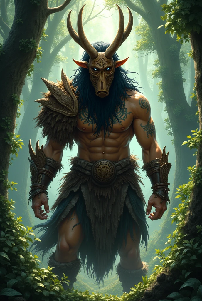 Please create a strong character from Princess Mononoke