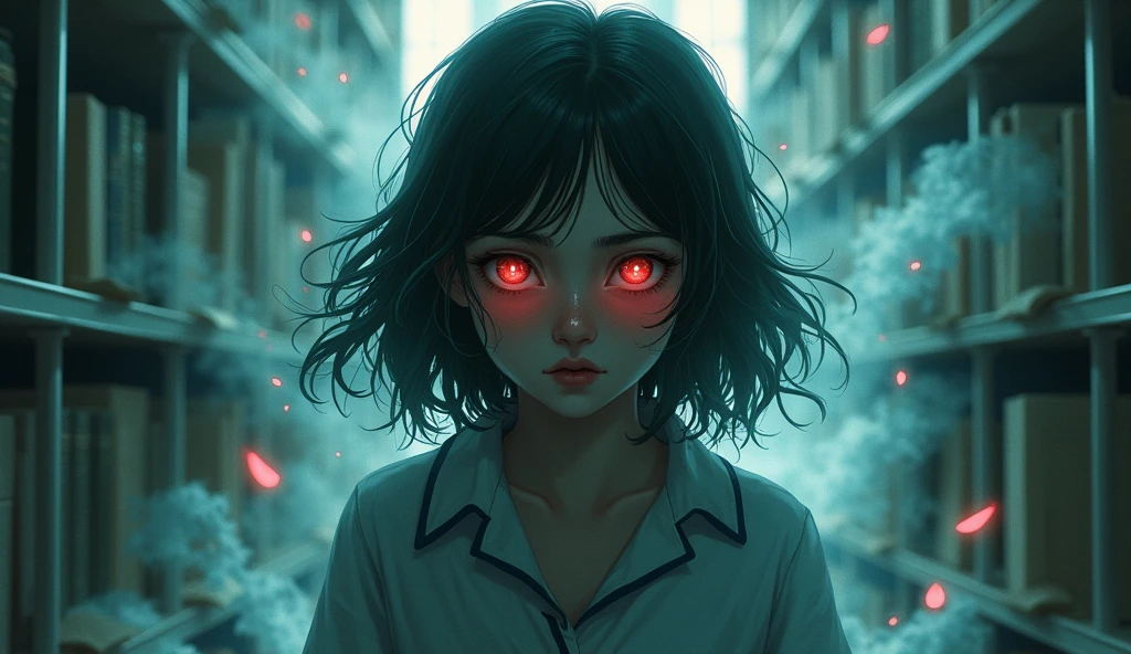 The story of a girl student demon cry