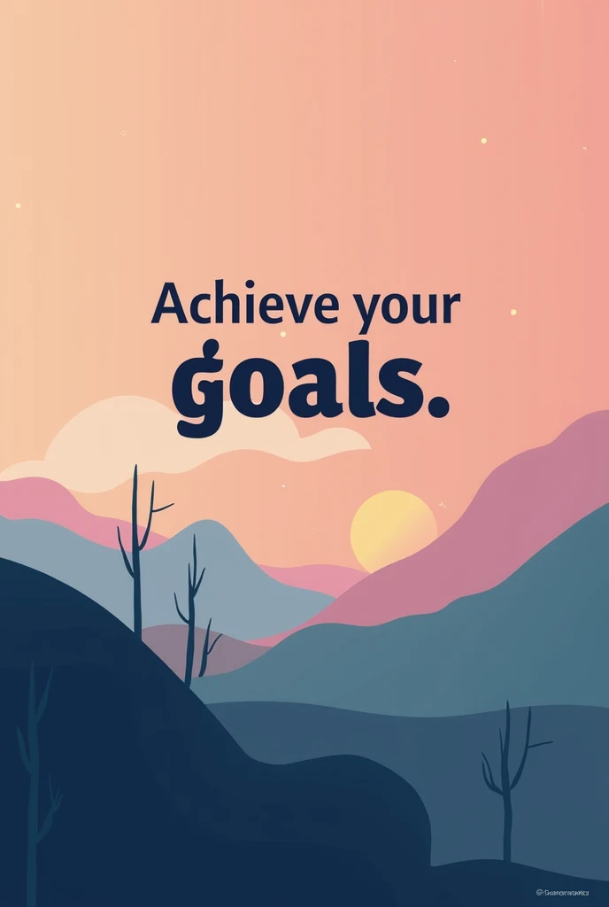 Make a mobile wallpaper text it No Galat Kaam Focused on your goal