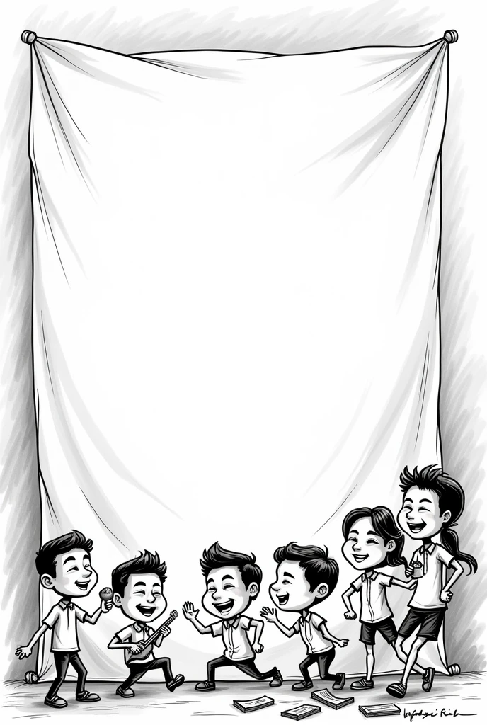 a (editorial cartooning) need to be a exaggerated drawing of cartoons
about or illustrating enhance student skills through org memberships or unleashing the skills of students in (CEFI) Calayan Educationa Foundation, Inc.
the clubs are: ars artis, mentis, seeders, academic club, maharlika, sports,and especially gazette or journalism and that is why im doing this right now for gazette
(black and white only) looks like a sketch at puno ng whole bond paper ng drawing and well organize ang drawing