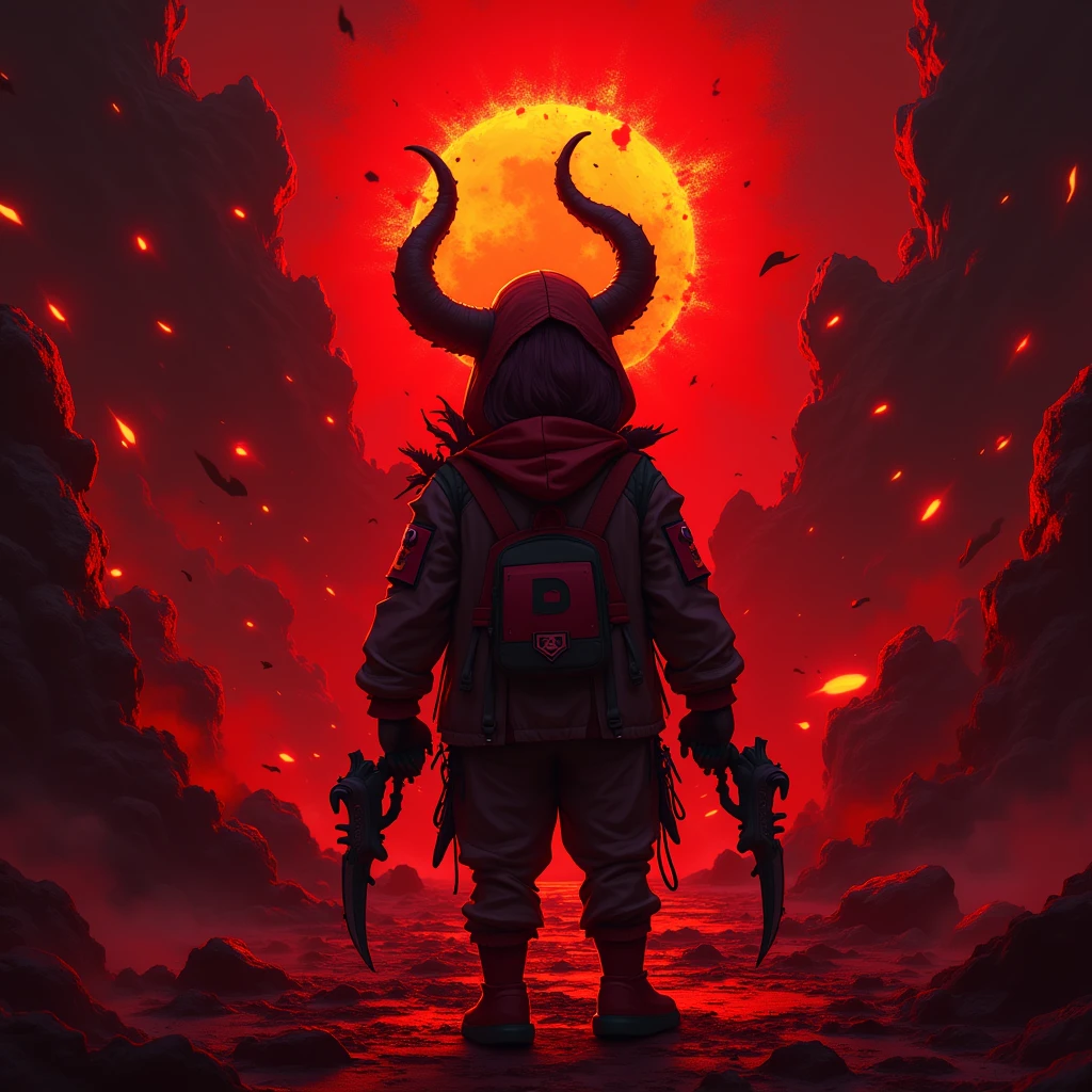 This is a gaming BACKGROUND RED colour and BLOODY avAtar, ABSTRACT BACKGROUND. The logo is designed to be attractive and eye-catching, ,and to appeal to gaming enthusiasts and You Tube viewers. I hope like it.