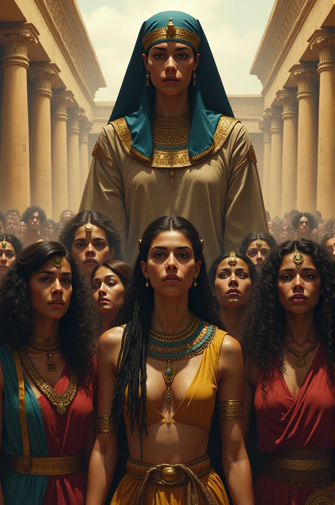 In every era, womens are harassed by that time pharaoh