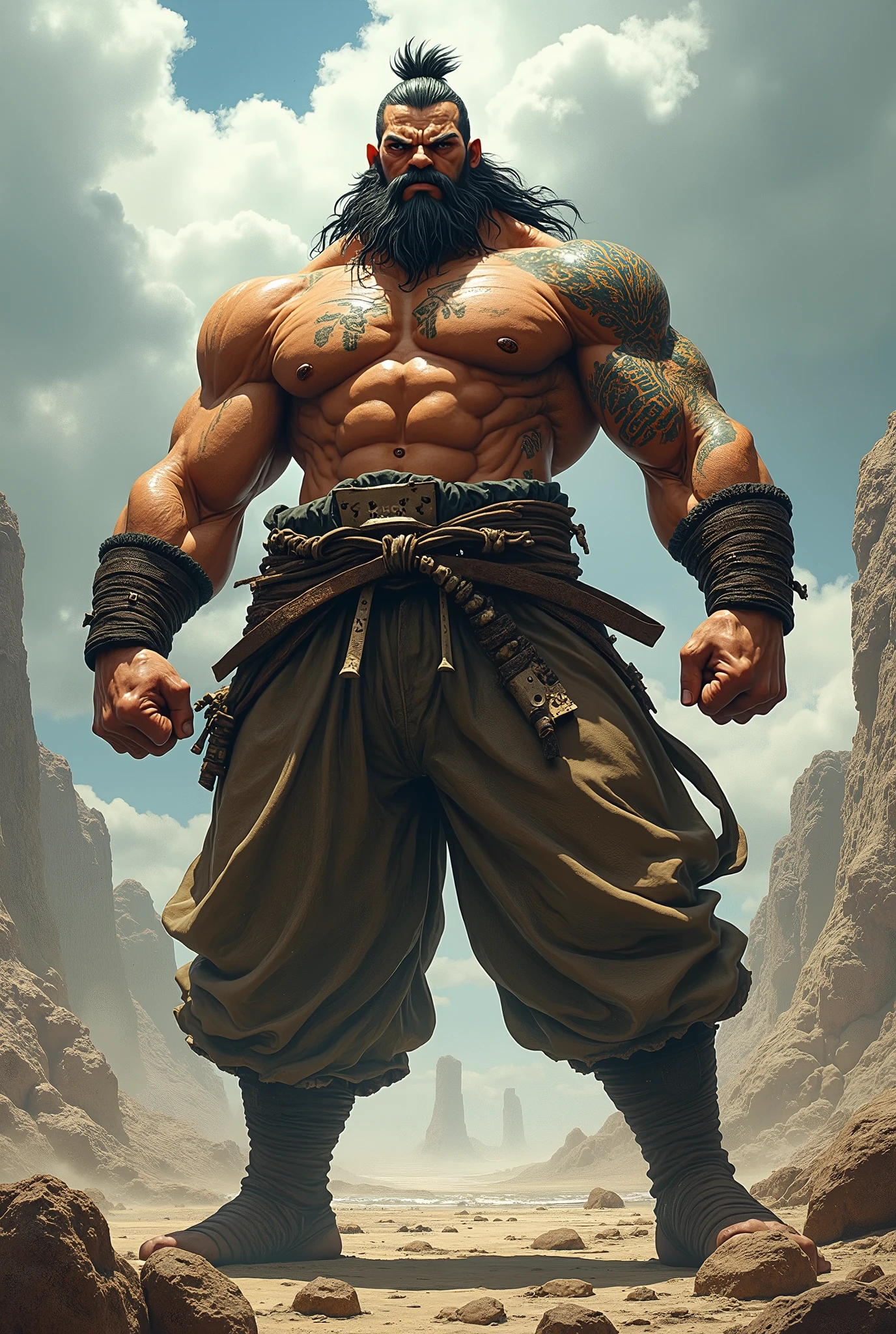 Please create a strong character from Fist of the North Star