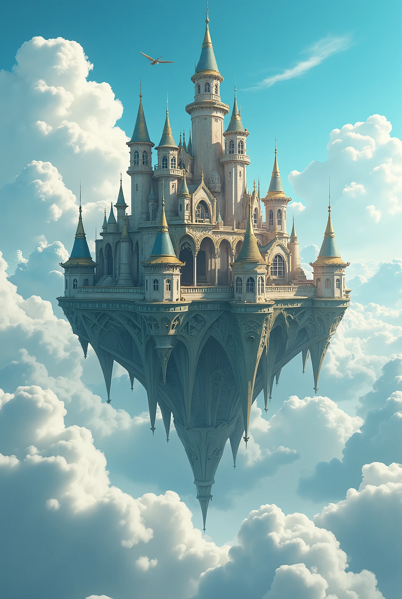 Please build a castle like Laputa&#39;s Castle in the Sky