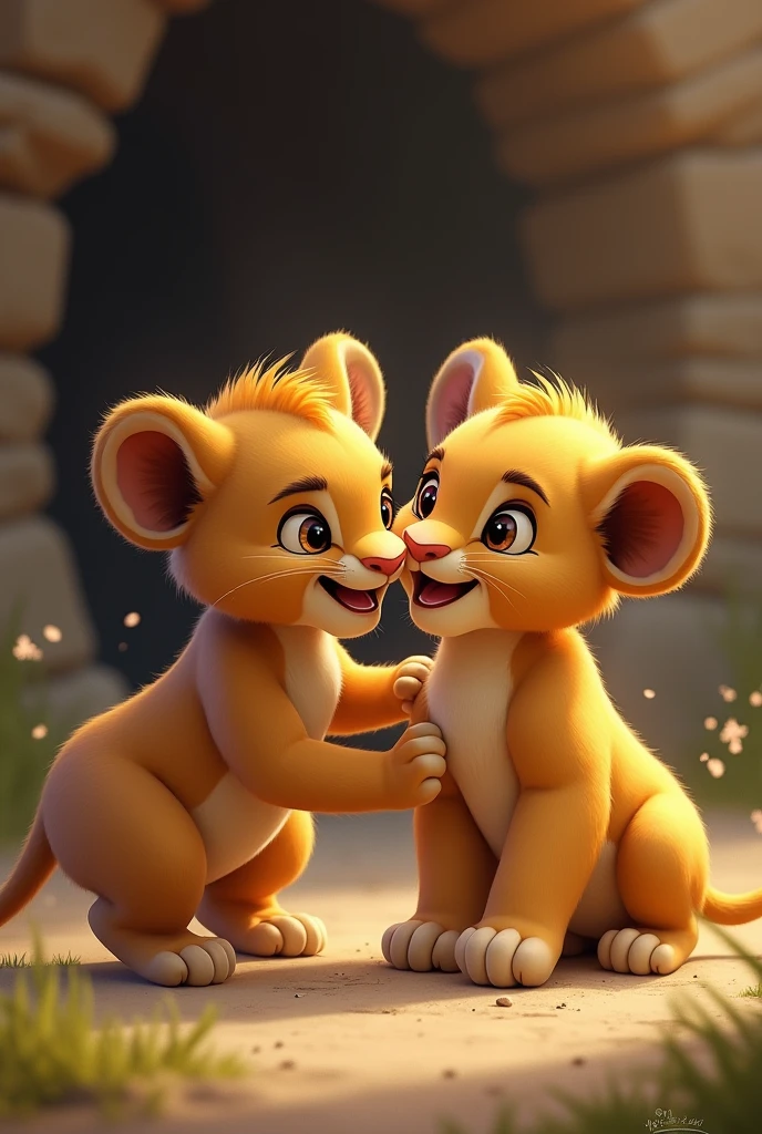 Zari’s cubs were barely a month old, plump and playful.
