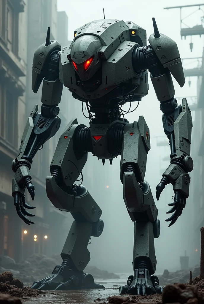 Crie um personagem de murder drones