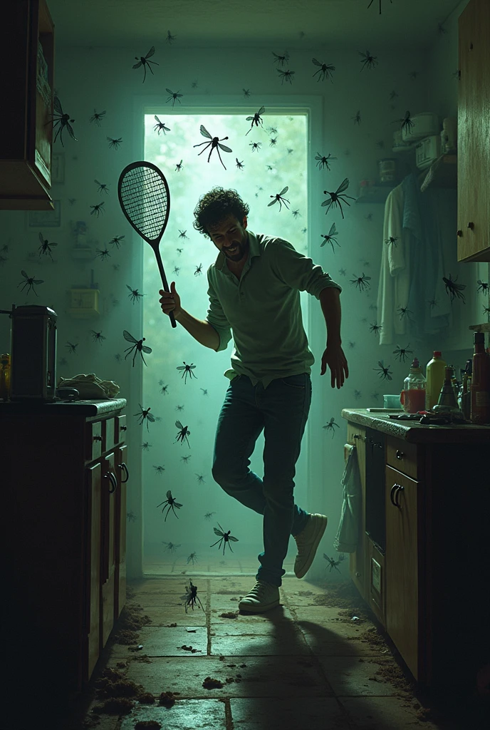 mosquitoes in the house and all out is on
