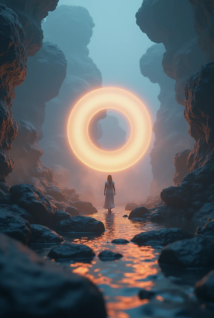 Surreal Scene, masterpiece, Highest quality, Highly detailed CG Unity 8k wallpaper, Bokeh Photo, (Soft Focus):1.2, Out of focus highlights, Dreamy atmosphere, Glowing circle, Fascinating Depth