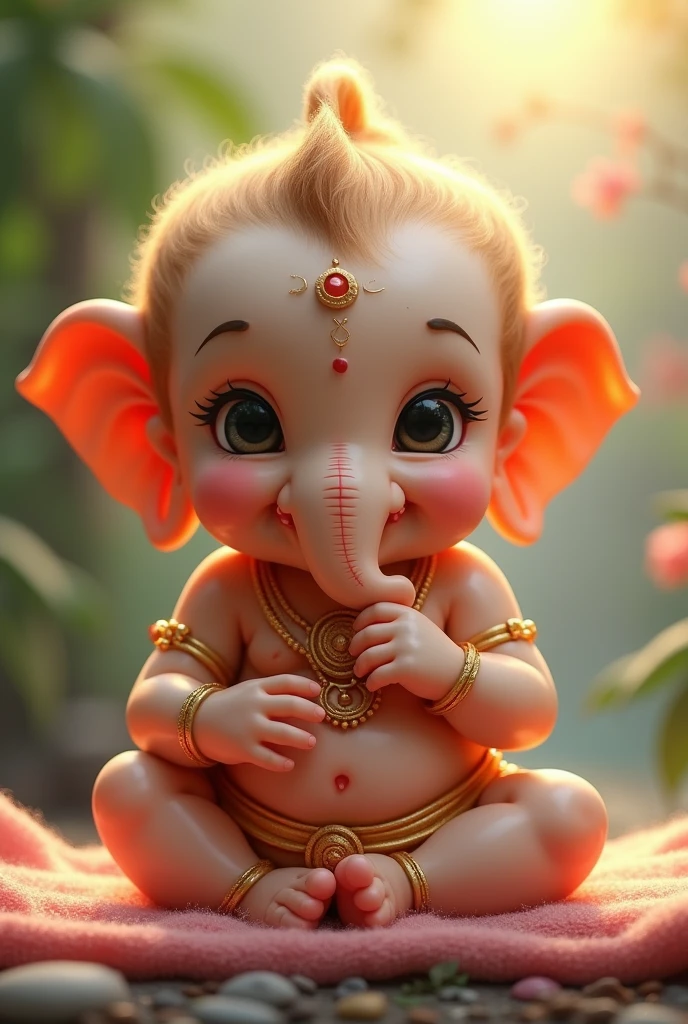 Ganpati baby face