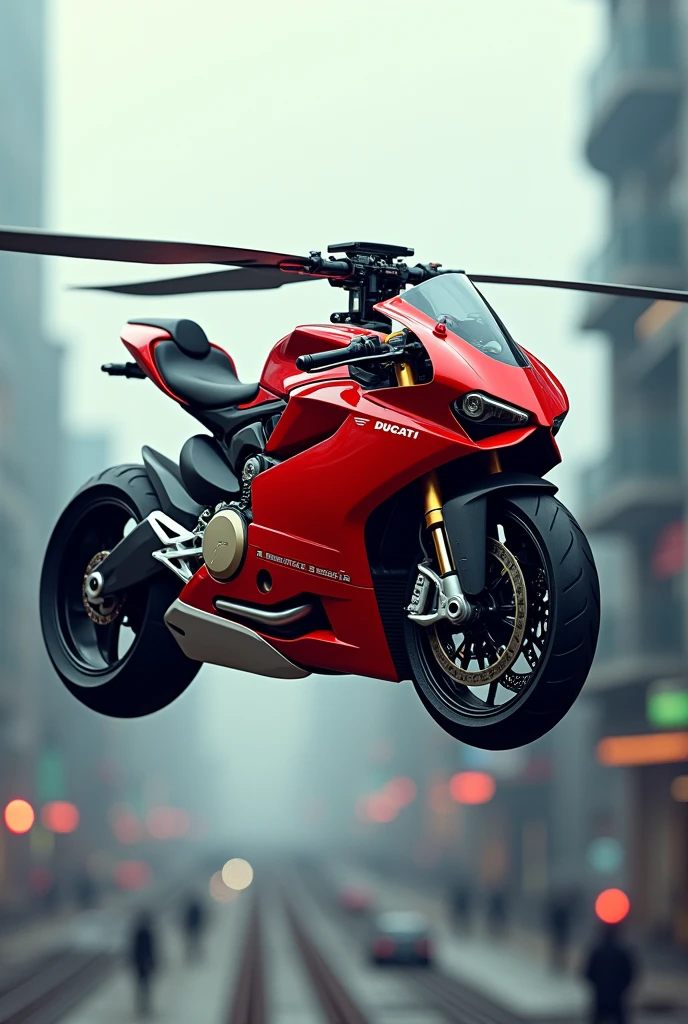 Ducati+ helicopter 