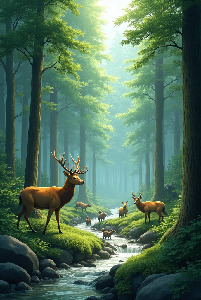 There are also forest animals in Nikko