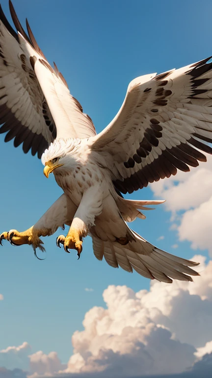 Griffin,The front legs and head are of an eagle, and the body and hind legs of a lion,Wearing a crown
