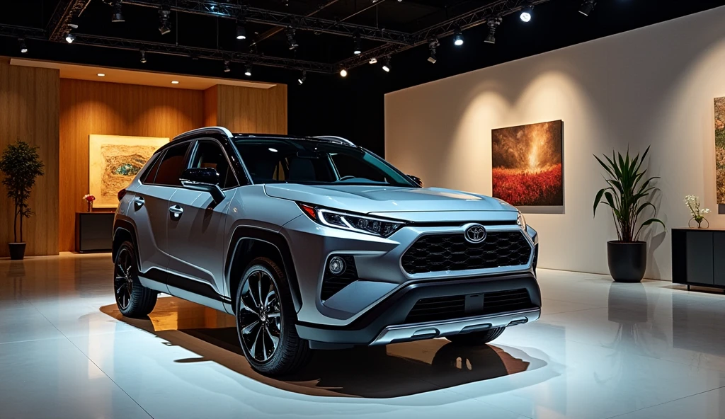 showroom park a Explore the sleek new look of the 2026 Corolla Cross, including updated styling elements, bold lines, and a refreshed front grille, image luck like real and room note a luxury