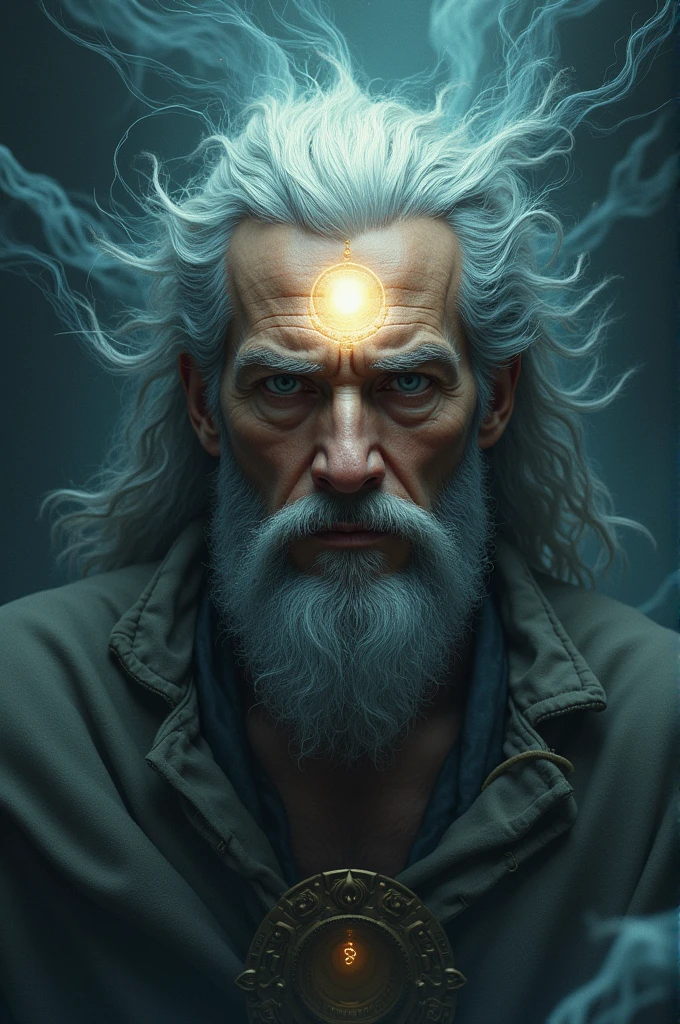 Man active third eye