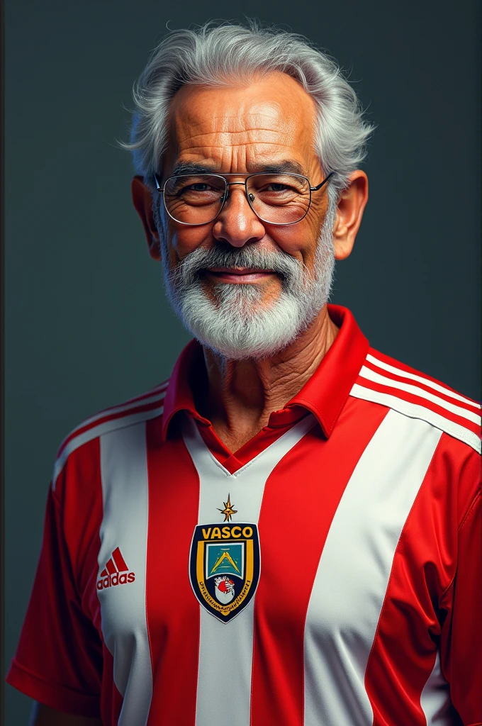 Create Luiz Inácio Lula da Silva with the Vasco shirt