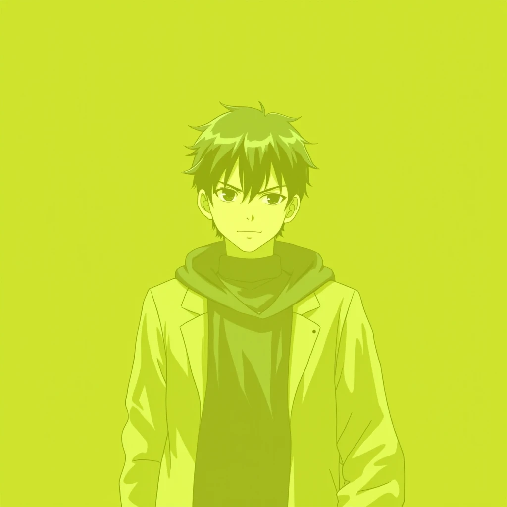 A kid, boy, handsome, black hair, short hair, mullet, black eyes, upturned eyes, expressionless, black jacket, anime, first-person view, masterpiece, anatomically correct, high details, highres, best quality, super detail Wear a cool hoodie.
