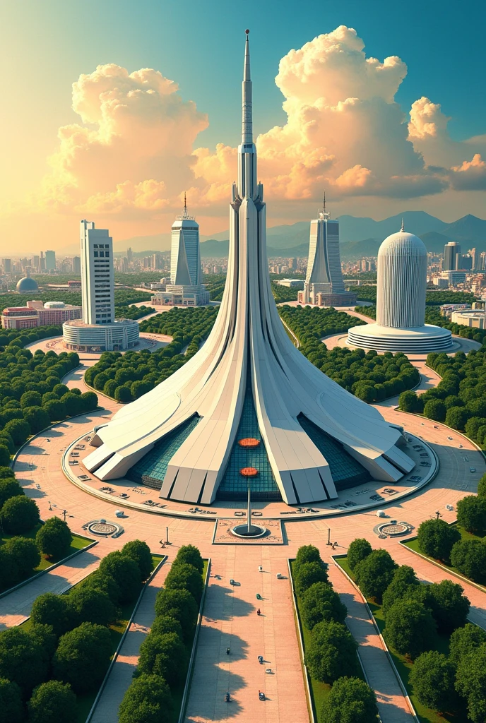 do some work on cardboard about Brasilia
