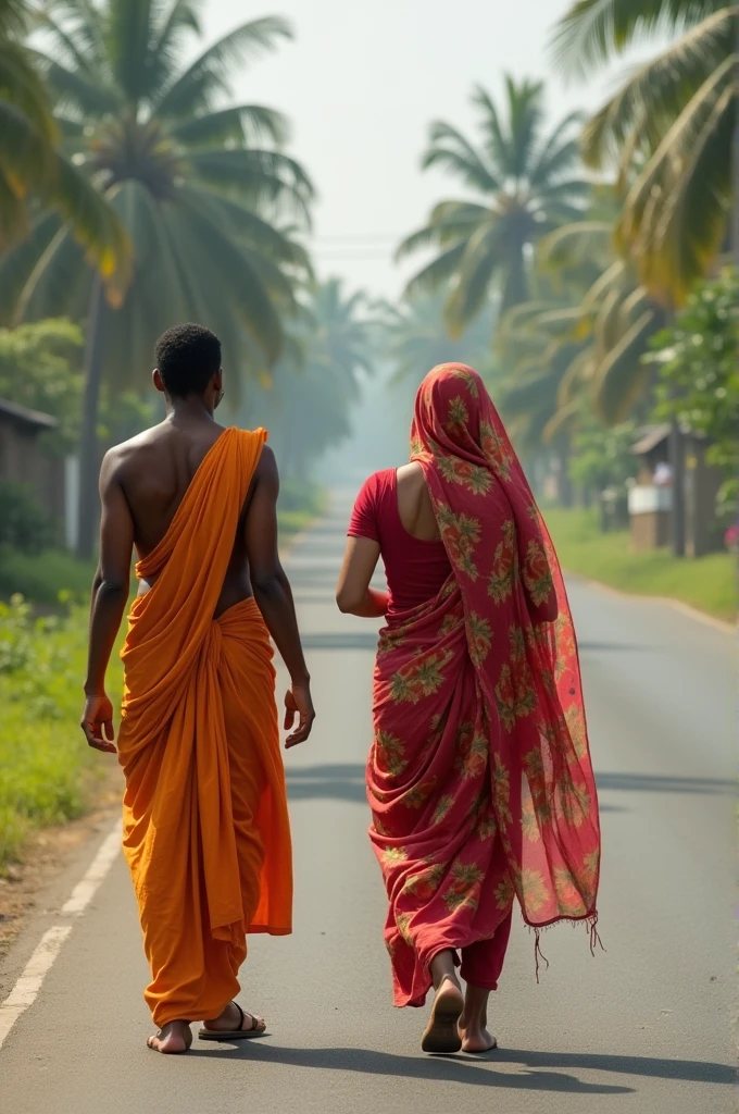 Man fucking women in Indian village on road