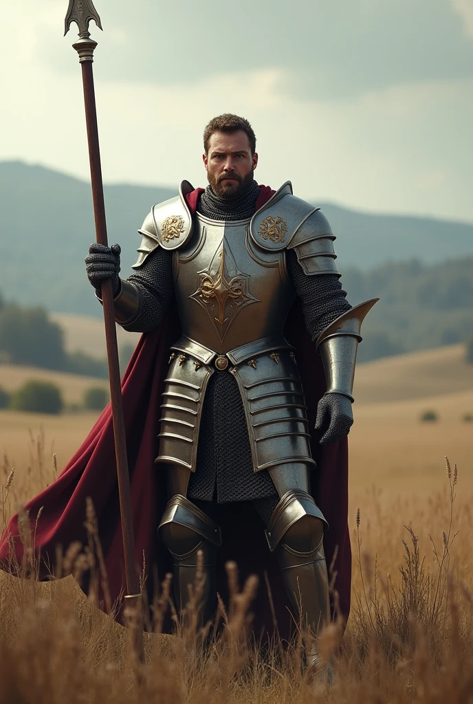 knight carrying a lance