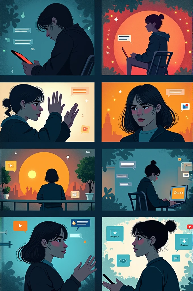 Thumbnail Ideas for "How Daily Vloggers Are Making Us Addict and Making Our Life Depressed"
Here are some thumbnail ideas that capture the attention and convey the message of your video:
Visual Metaphors:
* A person trapped in a screen, surrounded by social media icons.
* A person with a vacant expression, staring at their phone.
* A person looking depressed, with a downward-pointing arrow.
Direct and Impactful:
* "Vlog Addiction: Are You Hooked?"
* "The Dark Side of Daily Vlogs"
* "How Vloggers are Ruining Our Lives"
Intriguing Questions:
* "Is Your Vlog Habit Making You Unhappy?"
* "Why Do We Crave Daily Vlogs?"
* "Are You a Vlog Addict?"
Emotional Appeal:
* A person crying, holding their phone.
* A person looking isolated and alone.
* A person with a sad face, surrounded by negative comments.
Remember to use strong, contrasting colors and eye-catching fonts to make your thumbnail stand out.
Would you like me to suggest some specific color palettes or font styles?