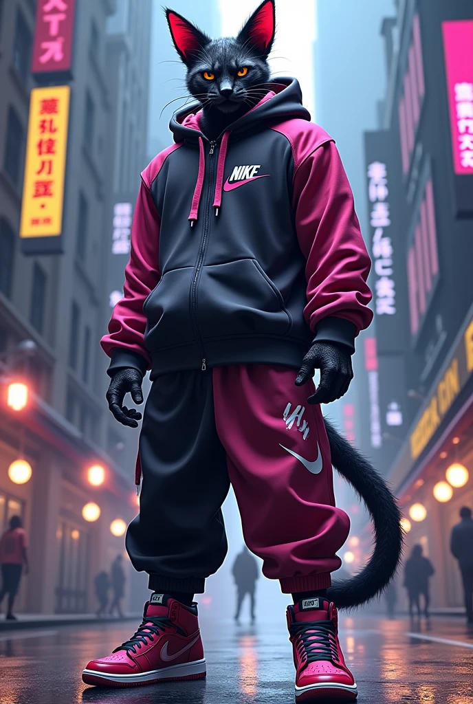Beerus wearing nike drip
