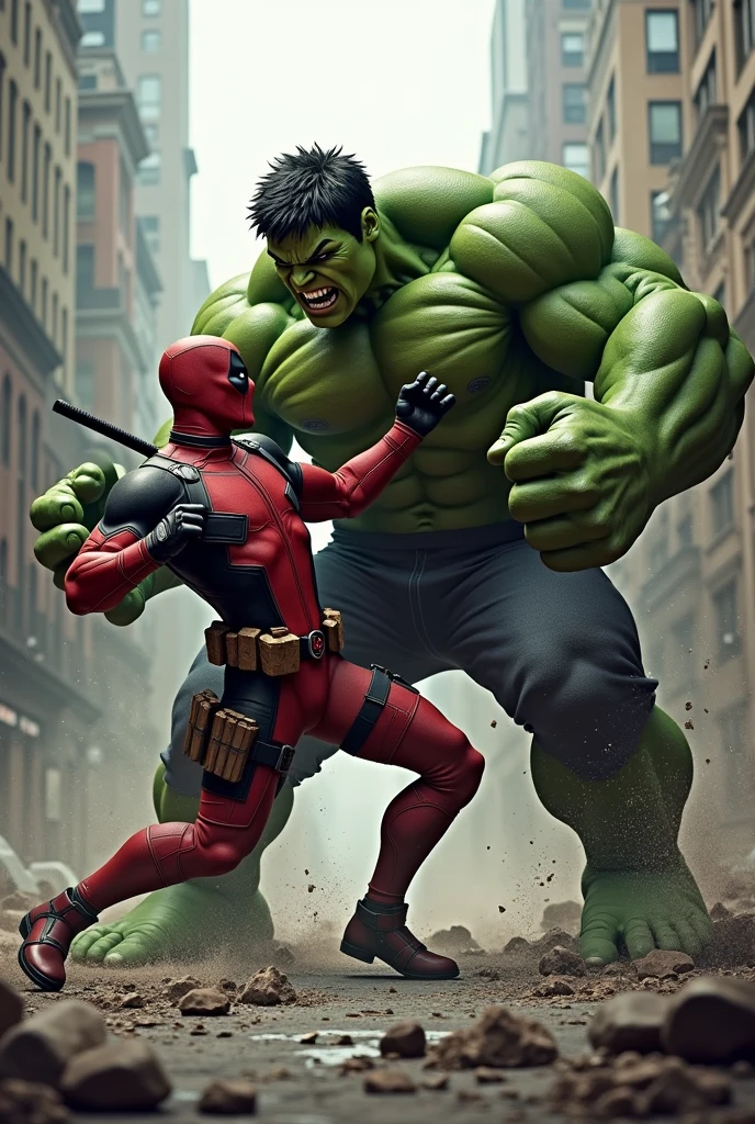 Hulk kill Deadpool 