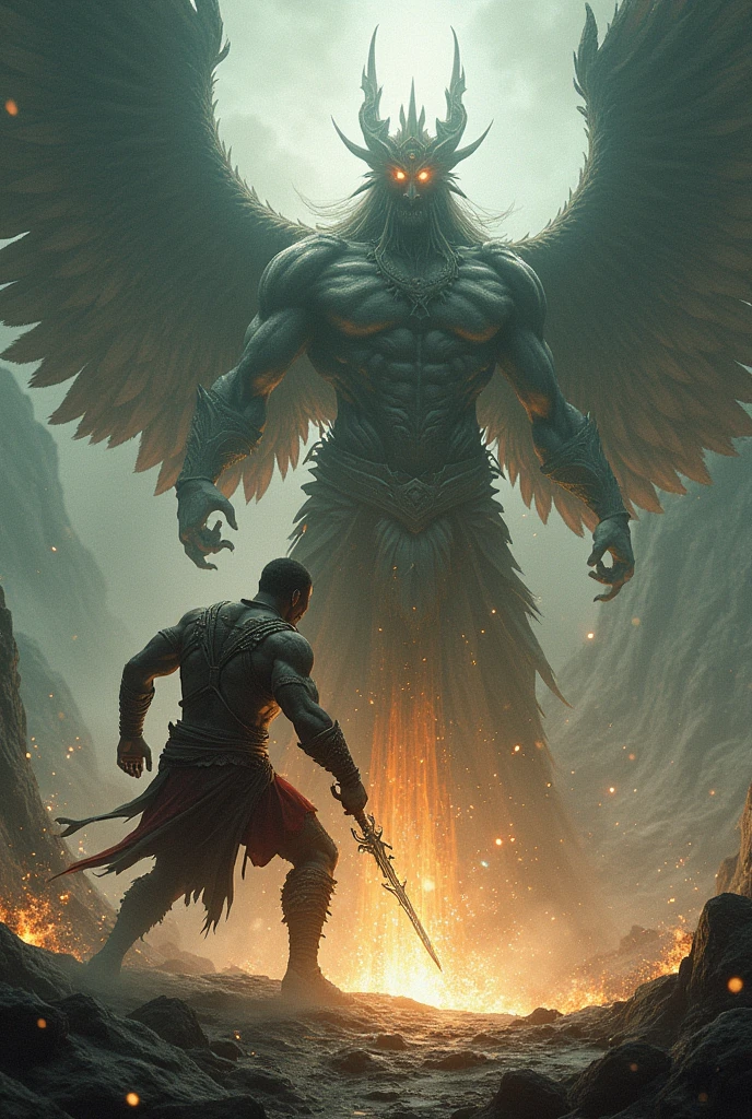 Scene 6: The Encounter with Saragnayan

Abyang Durunuun is guarded by Saragnayan, a formidable god with the power of immortality. Labaw Donggon challenges Saragnayan, but despite his might, he is no match for the god’s strength. Labaw Donggon is defeated and taken prisoner.