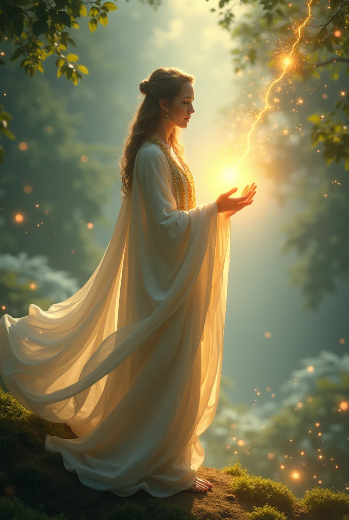 Healer who heals people spiritually