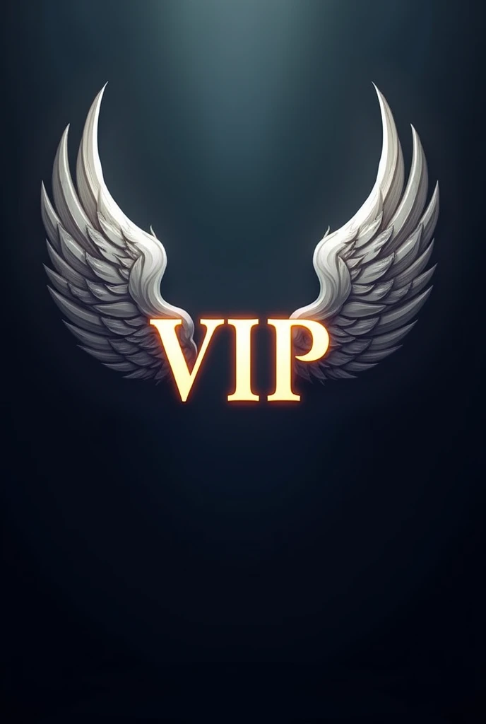 A secret victory logo , but with the name vip in the center, with angel wings