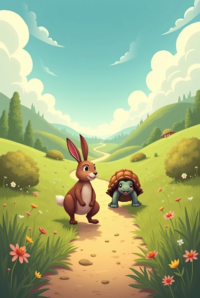 the hare and the Tortoise