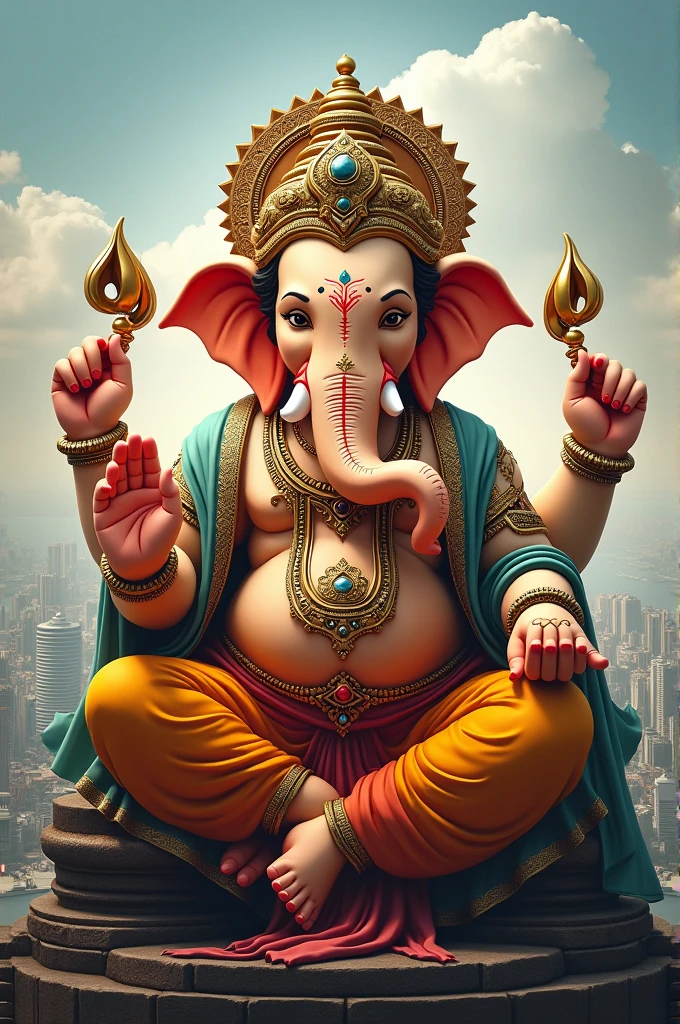 Ganesh ji with mumbaii