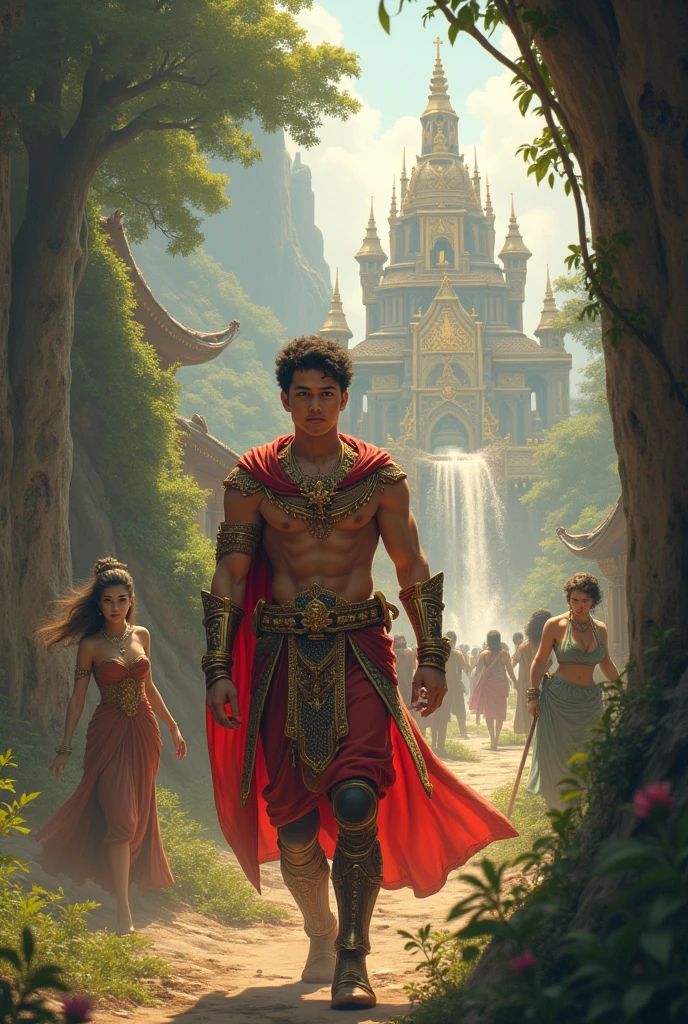 Scene 11: Humadapnon’s Own Adventure

Upon returning home, Humadapnon decides to embark on his own quest. He seeks the hand of the maiden Burigadang Pada Sinaklang Bulawan, a woman known for her extraordinary beauty and wealth. His journey is filled with challenges, but he is determined to succeed.