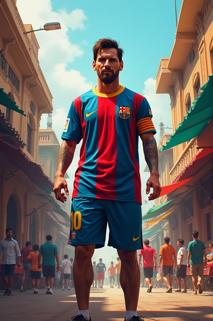 Messi in India