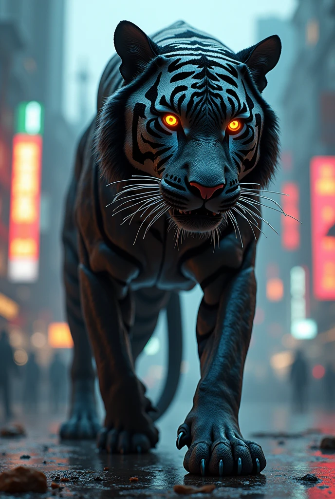 Black tiger and Thar cyber robo
