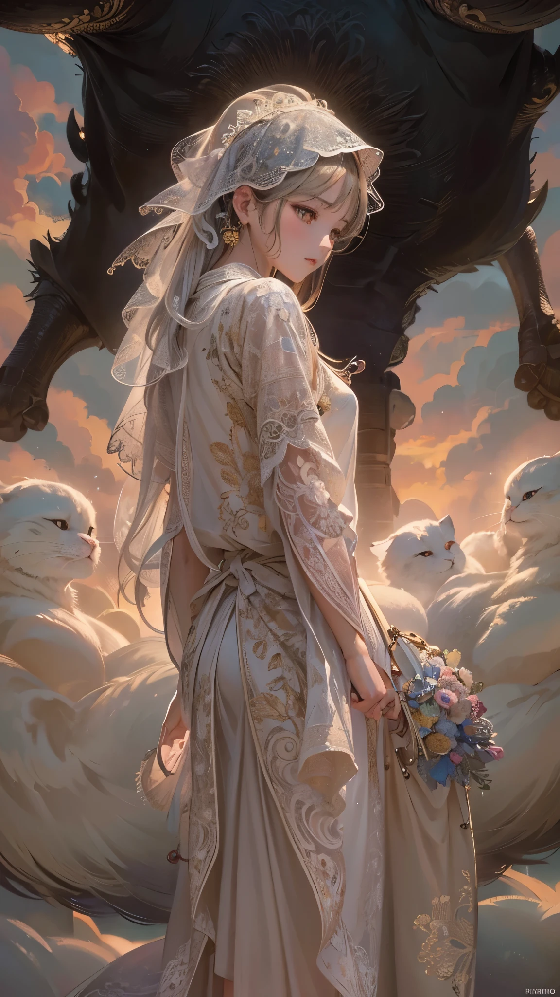 ((Highest quality)),(Ultra-high resolution),(Super detailed),(Detailed Description),((The best CG)),(masterpiece),Highly detailed art,(Art with precise detail:1.5),