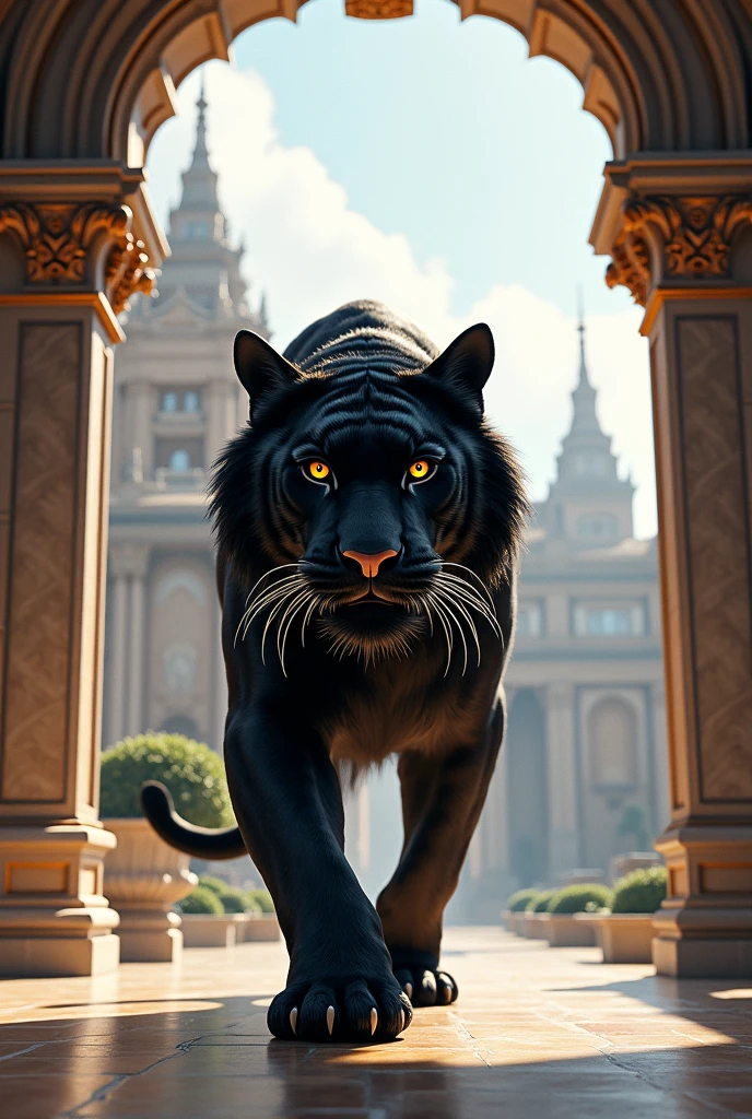 Black tiger public palace