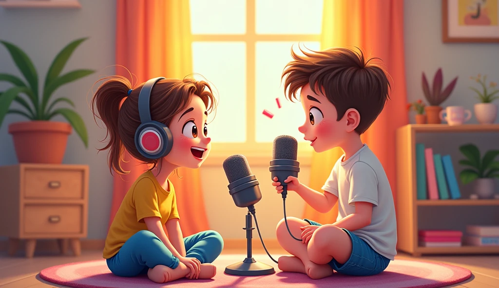 girl and boy podcast