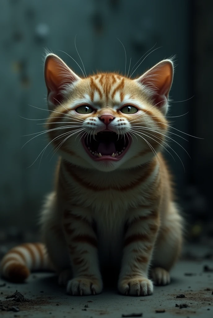 cat crying