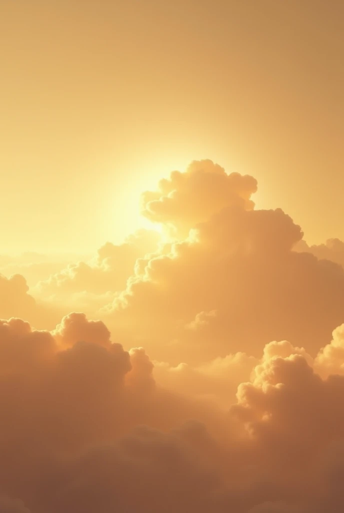 A cloud floating in the sky,Golden sunshine all around,Very sacred picture ratio is 16:9,Some more features