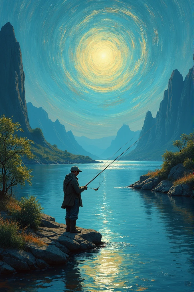 fishing in lua.
(Van Gogh style)