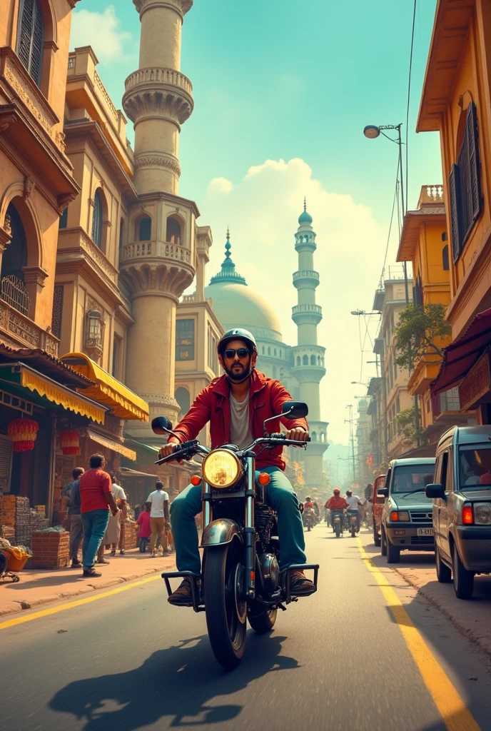 Hyderabad City tour on bike