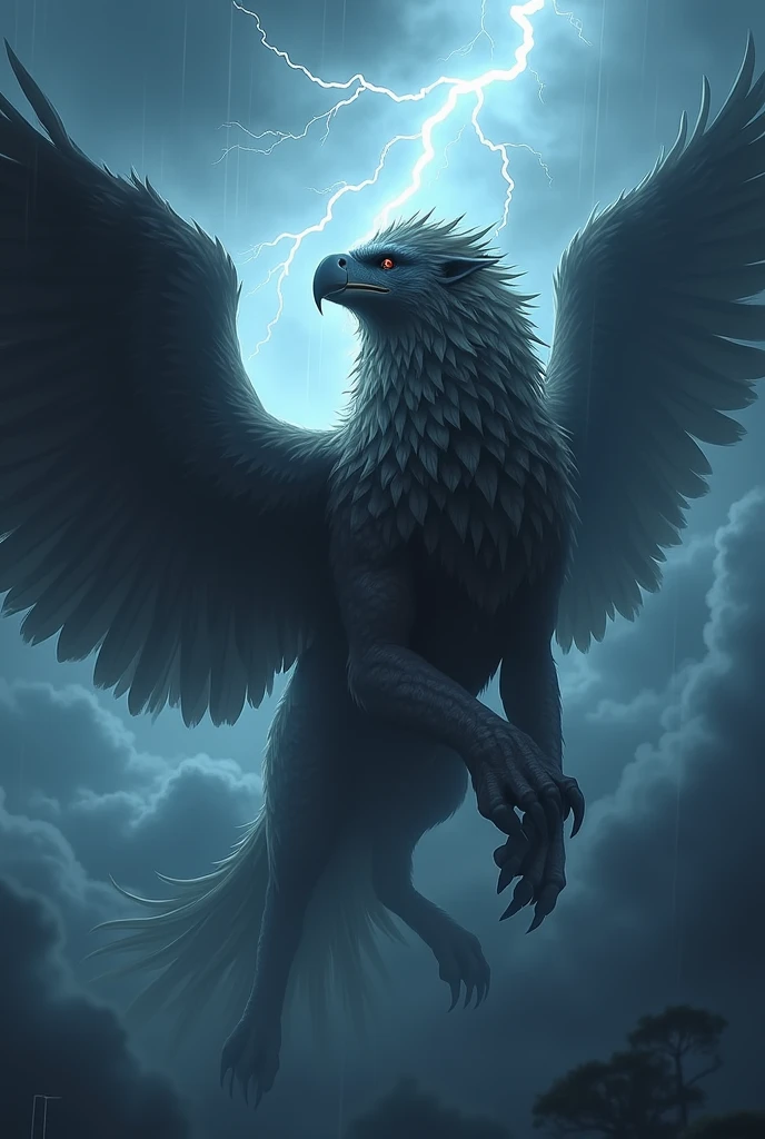 The mighty Griffon、Stormy Night、Divine Beast、Bursting Thunder、Overwhelming King of the Skies