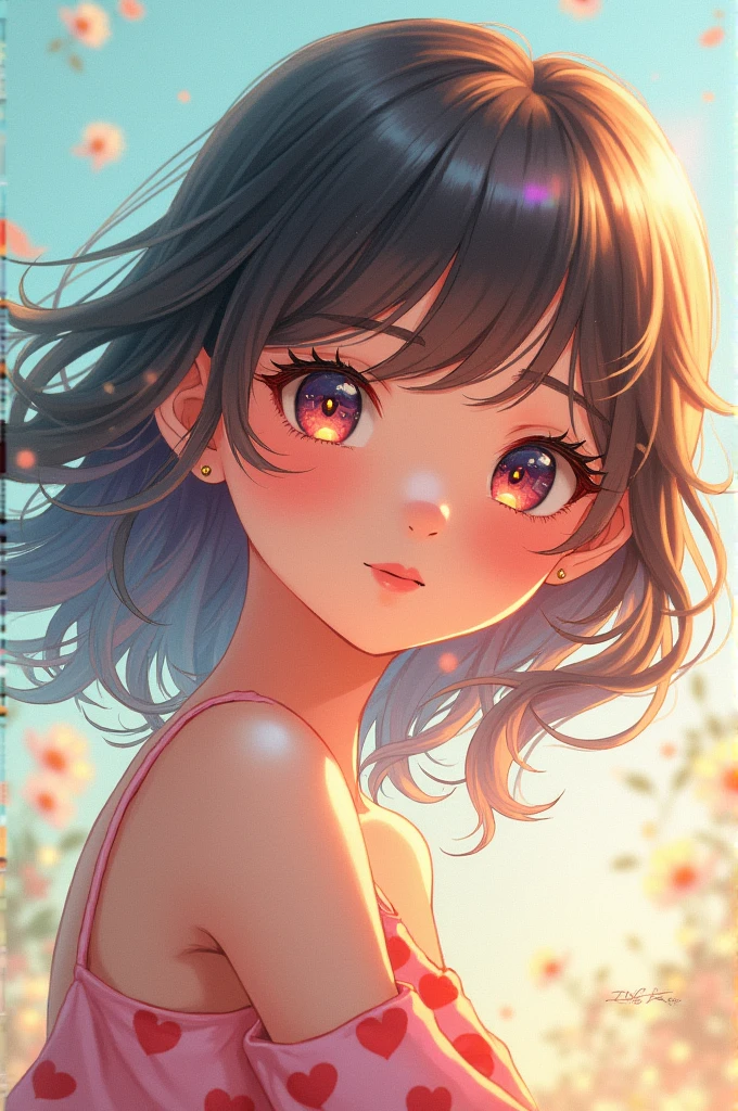A anime girl