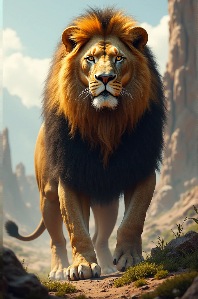 Big lion
