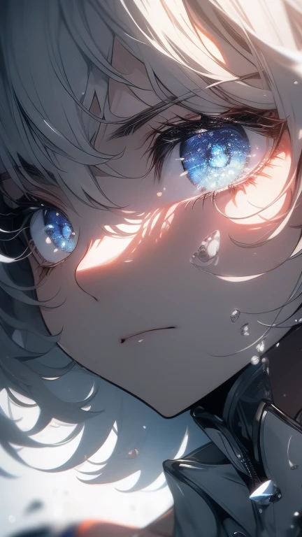 ((8k resolution))、((Highest quality))、((masterpiece))、((Very detailed))((((dramatic))), (((Rough feeling))), (((intense)))Focus on the face, bitcoin man