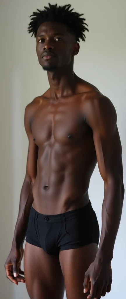 Seventeen year old black boy nude full body. 