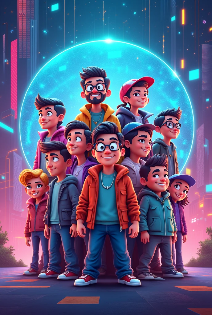 Dev toons official , name banner images
