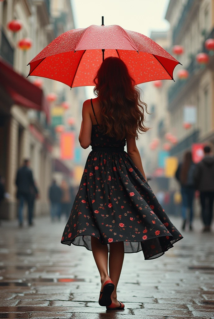 umbrella, girl